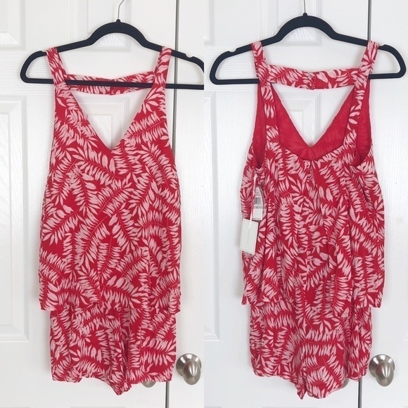 New 1. State Revolve Havana layered romper - Picture 2 of 8